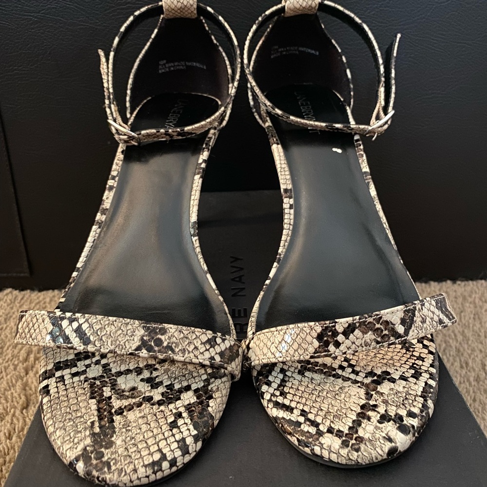 Lane Bryant Snake Skin Heels